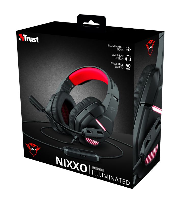 TRUST GXT448 NIXXO ILLUMINATED Headphones