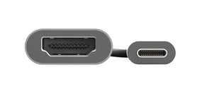 Adaptador TRUST USB-C a HDMI con soporte de video Ultra HD 4K y audio multicanal