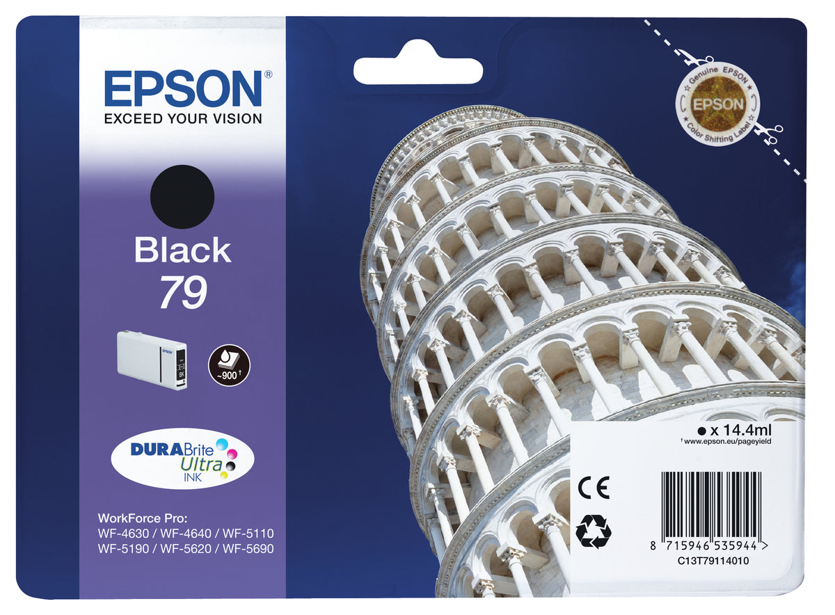 EPSON TINTEIRO PRETO L 900p WF-5620DWF/4630DWF/4640DTWF/5110DW/5690DWF/5190DW