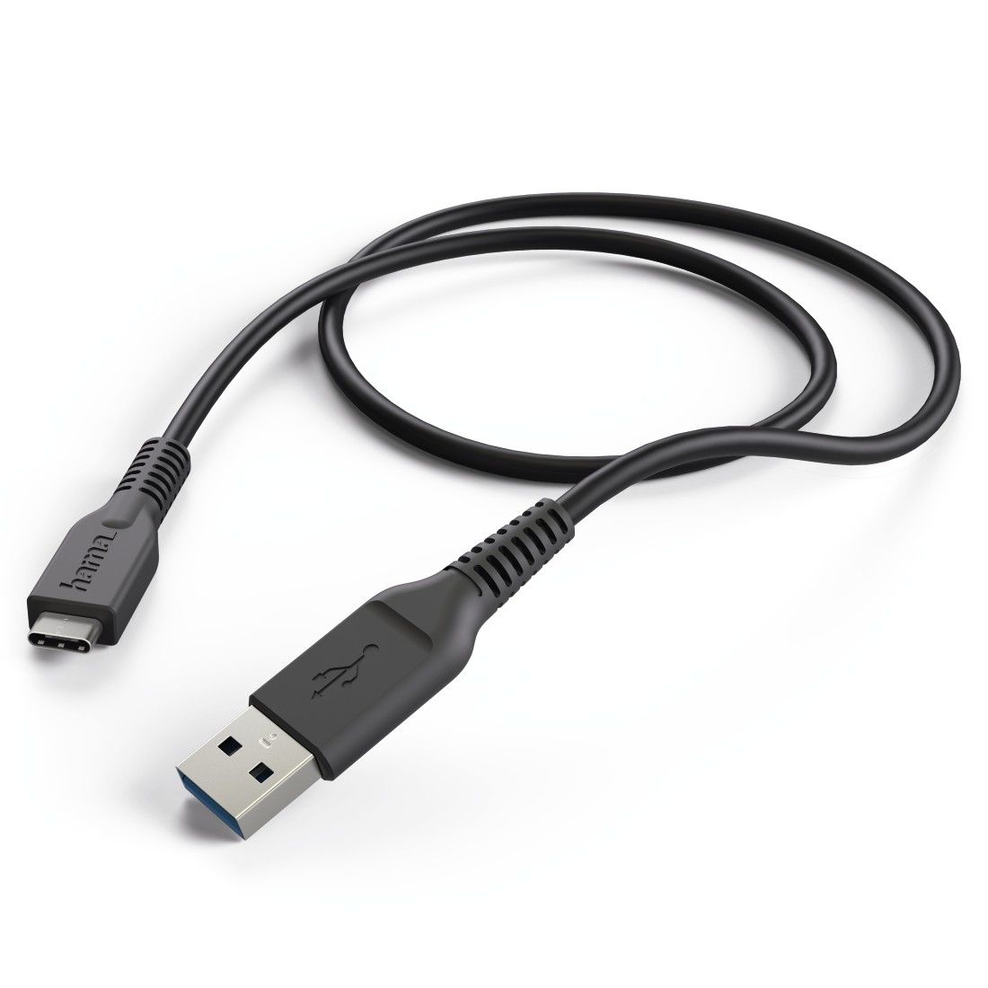 Cabo dados USB HAMA Type-C - USB 3.1 A 1m, preto - 178395