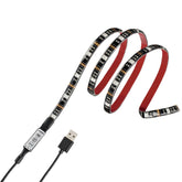 Tira HAMA LED USB con Control RGB, 1 mt ID12 - 12344