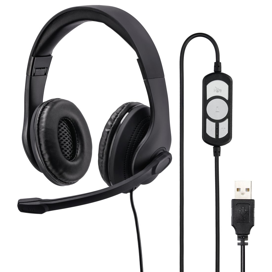 HAMA headset with micro \"HS-USB300\" - 139924