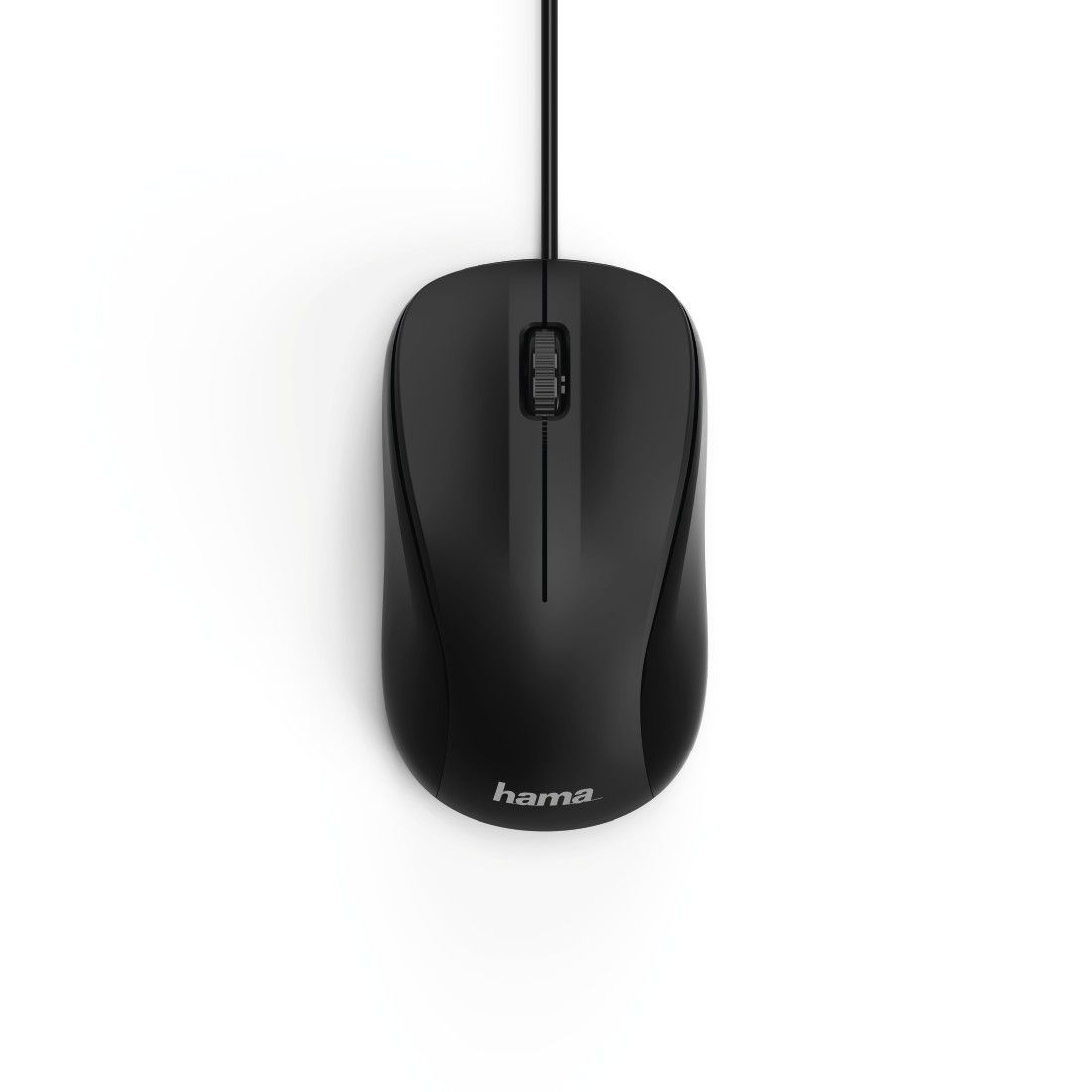 HAMA Wired Mouse \"MC-300\" Black, 3 buttons; 1200 DPI; Cable 1.80m - 182606