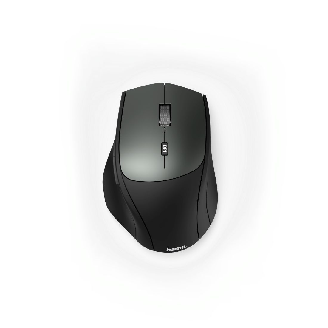 HAMA Wireless Mouse \"MW-600\", Type C; Black; 6 Buttons; Nano USB A/USB C - 182616