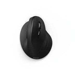 HAMA Wireless Ergonomic Mouse, EMW-500, Black - 182699