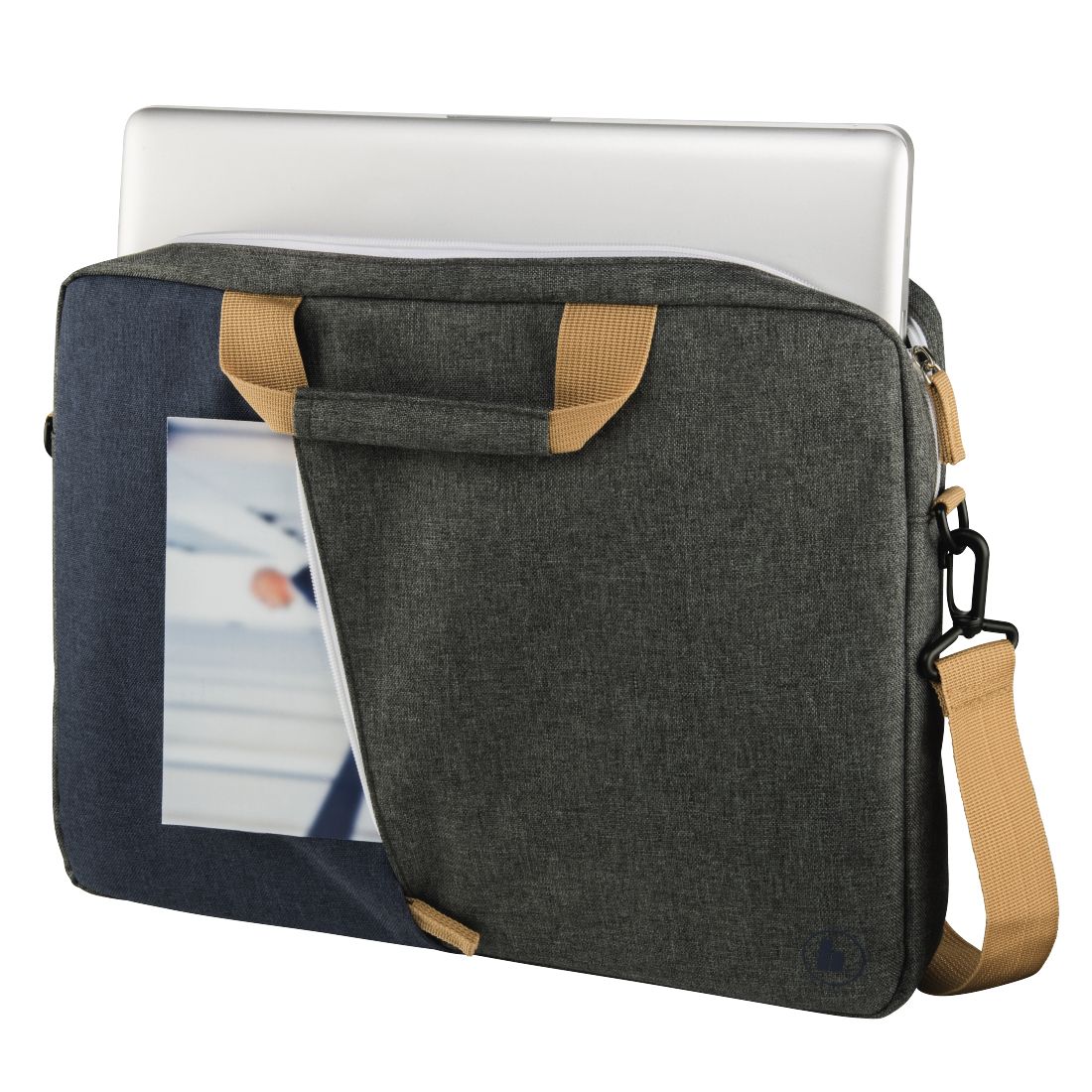 HAMA Notebook Case \"FLORENZ\" 15.6, Navy blue/dg - 185610