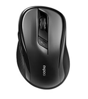 Mouse RAPOO Wireless \"M500\" BT/Wireless, Black, 1600 Dpi\'s, 7 buttons, Nano USB, - 184535