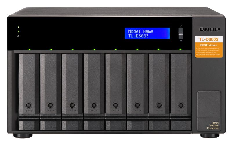 8-BAY DESKTOP SATA JBOD EXPANSION U (TL-D800S)