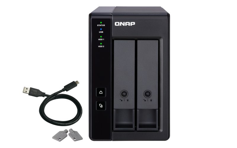 2-BAY 3.5 SATA HDD USB 3.1 GEN2 10 (TR-002)