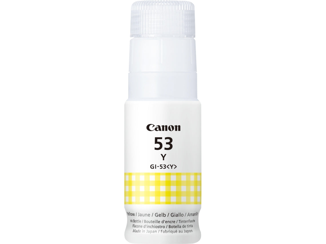 Canon GI 53 Y - Yellow - original - ink refill - for PIXMA G550, G650 (4690C001)