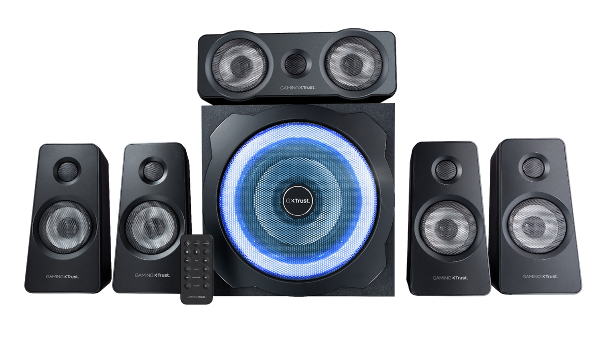 TRUST SPEAKERS GAMING GXT658 TYTAN SURROUND 5.1 LED