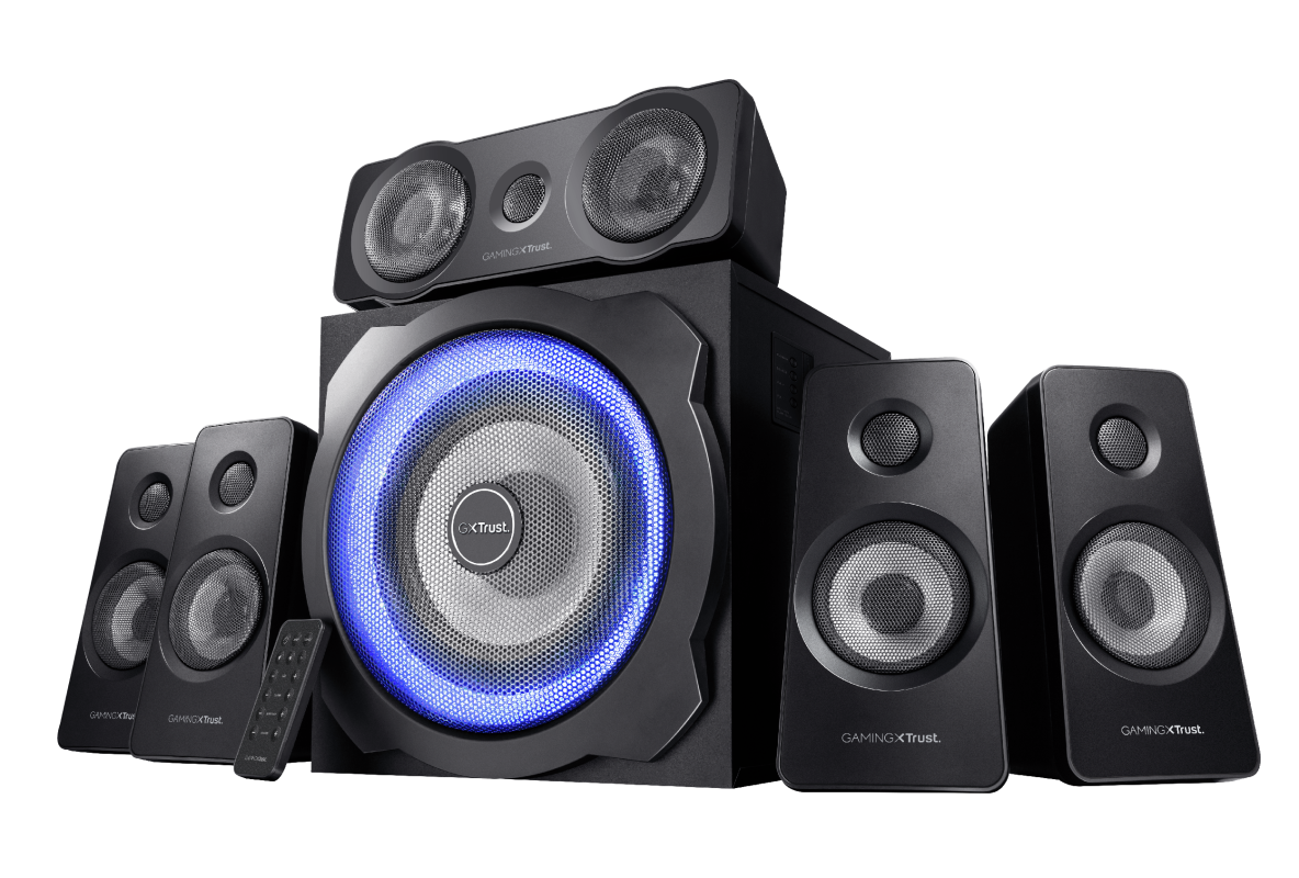 TRUST SPEAKERS GAMING GXT658 TYTAN SURROUND 5.1 LED