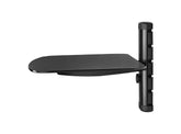 Peerless ACCSH200 - Mounting component (shield) - for DVD player / game console - aluminium, tempered glass - black - wall mountable