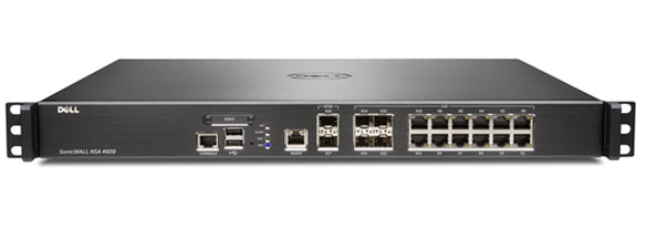 SonicWall NSa 4600 TotalSecure - Dispositivo de seguridad - con 1 año de SonicWALL Comprehensive Gateway Security Suite - 10 GigE - 1U