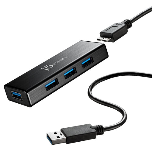 USB 3.0 4-PORT MINI HUB - EU/UKPERP