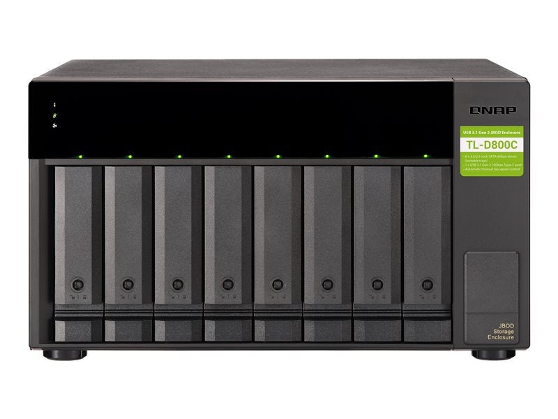 8-BAY DESKTOP USB-C 3.1 GEN2 10GBPS (TL-D800C)