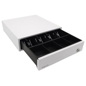 APPROX CASH33WH Cash Drawer Compact &amp; Electric 33x36cm, White