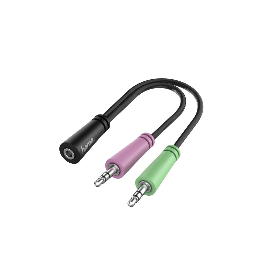 Adaptador de Audio HAMA 3.5-mm-Klinken-Jack auf 4in. - 200351