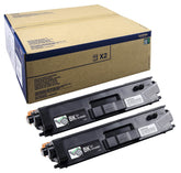 Brother TN900BK - Pack de 2 - preto - original - cartucho de toner - para Brother HL-L9200CDWT, HL-L9300CDWT, HL-L9300CDWTT, MFC-L9550CDW, MFC-L9550CDWT