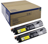 Brother TN900y - Pack de 2 - Amarillo - Original - Cartucho de tóner - para Brother HL-L9200CDWT, HL-L9300CDWT, HL-L9300CDWTT, MFC-L9550CDW, MFC-L9550CDWT