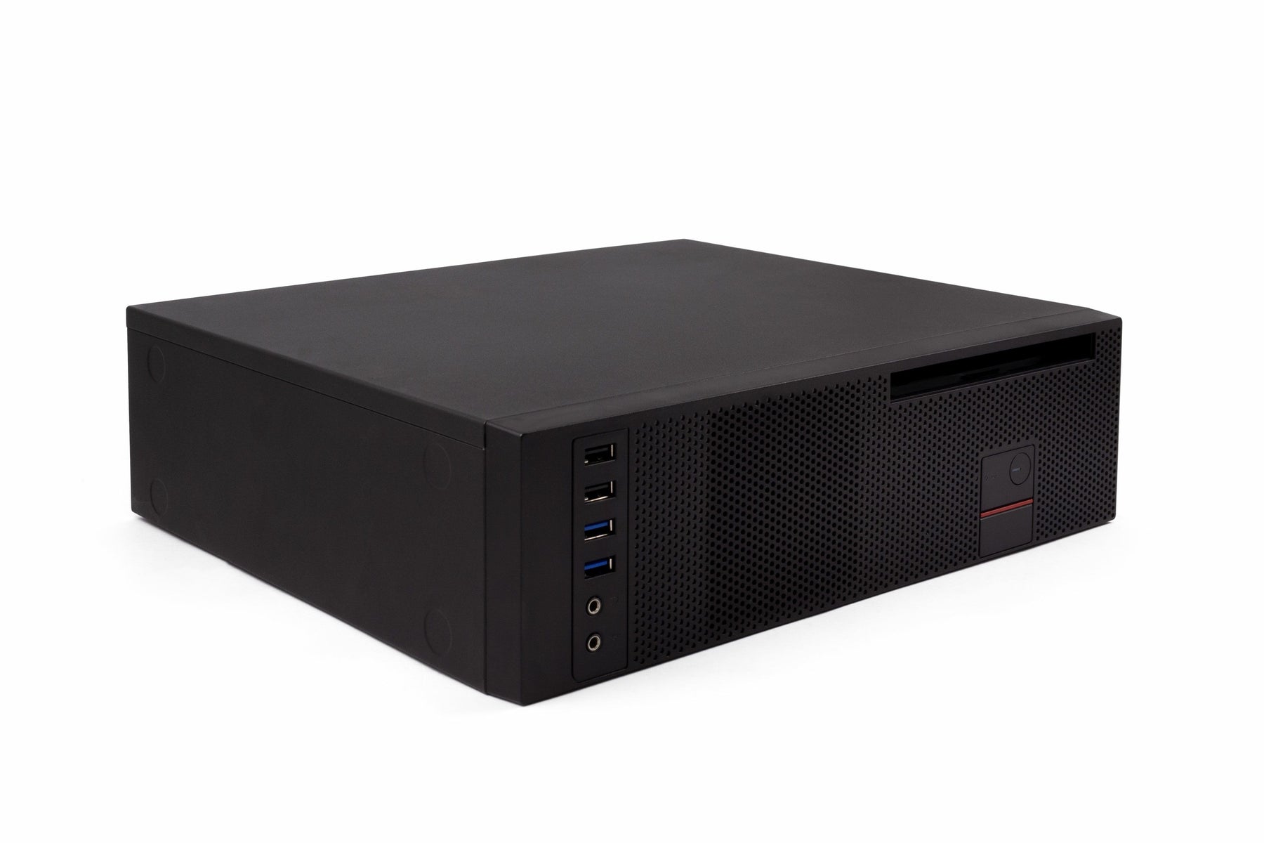 Caixa CoolBox Slim T360 Black USB 3.0 mATX c/ fonte 300W 80P Bronze TFX