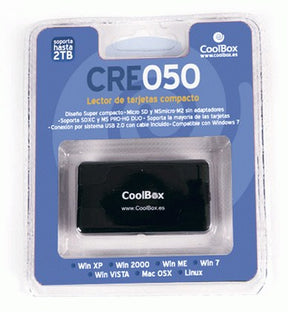 Lector de tarjetas externo CoolBox CRE-050