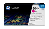 HP 504A - Magenta - Original - LaserJet - Toner Cartridge (CE253A) - for Color LaserJet CM3530 MFP, CM3530fs MFP, CP3525, CP3525dn, CP3525n, CP3525x