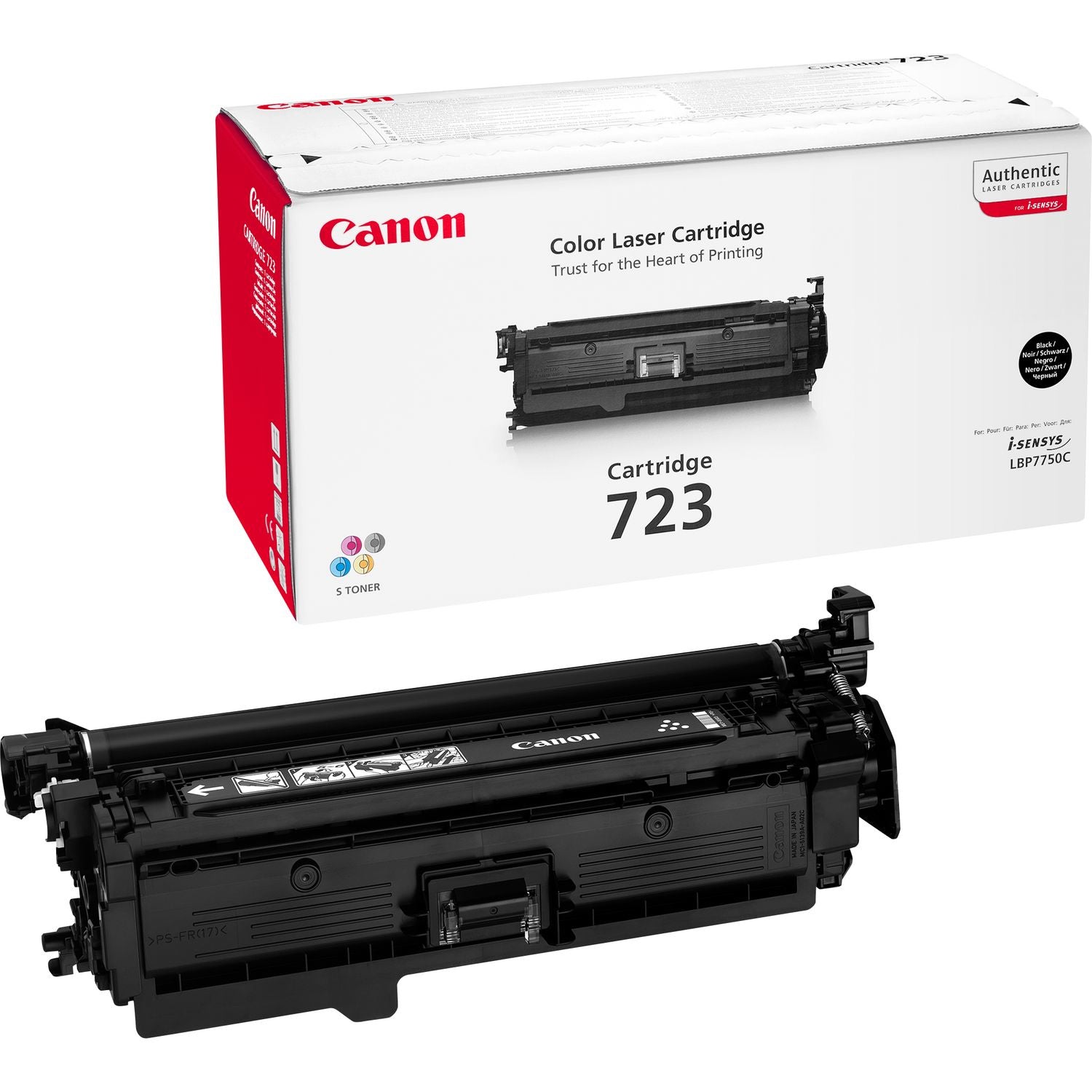 CANON TONER BLACK 723 LBP7750CDN