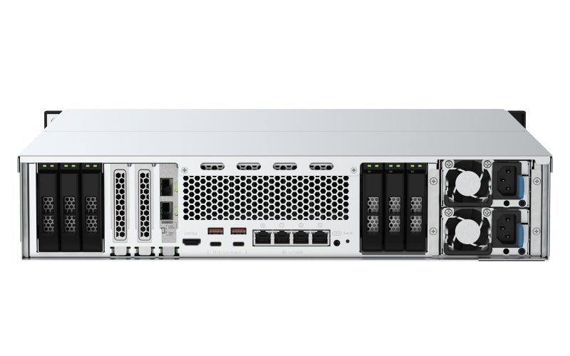 NAS QNAP 30-Bay Xeon W-1250 3,3GHz 6C/32GB/2x25Gb,4x2,5Gb/USB/iSCSI/RPS/2U-TS-h3088XU-RP-W1250-32G