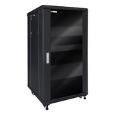 Bastidor de chão Serie RNV Audio Video WP RACK 19\" 42U 600x600mm Mounted, Black RAL 9005