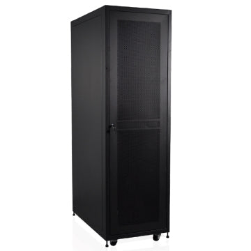 Bastidor de chão Serie RSA Server WP RACK 19\" 27U 600x1000mm Mounted, Black RAL 9005