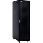 Bastidor de chão Serie RSB Server WP RACK 19\" 32U 800x1000mm Mounted, Black RAL 9005