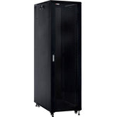 Bastidor de chão Serie RSB Server WP RACK 19\" 42U 600x1000mm Mounted, Black RAL 9005