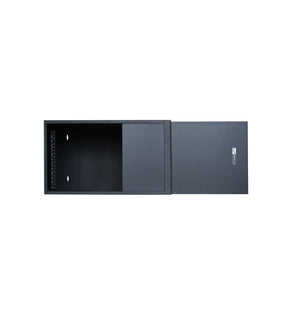 Rack de pared WP RACK 19\" RWS Serie 12U AnxPrxAl: 560x600x580 mm, Negro RAL 9005