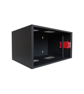 Rack de pared WP RACK 19\" RWS Serie 12U AnxPrxAl: 560x600x580 mm, Negro RAL 9005