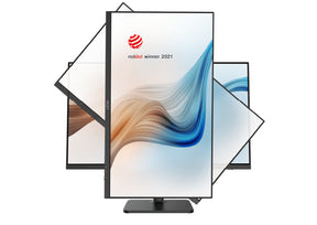 Monitor MSI Modern MD271P 27" FHD 75Hz Sin Marco IPS, HAS, Antirreflejo, HDMI, USB-C, Con Audio