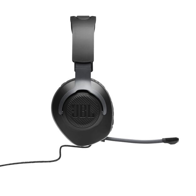 JBL Quantum 100 Over Ear Wired Gaming Headphones - Black