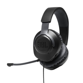 JBL Quantum 100 Over Ear Wired Gaming Headphones - Black