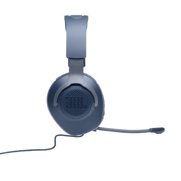 JBL Quantum 100 Over Ear Wired Gaming Headphones - Blue