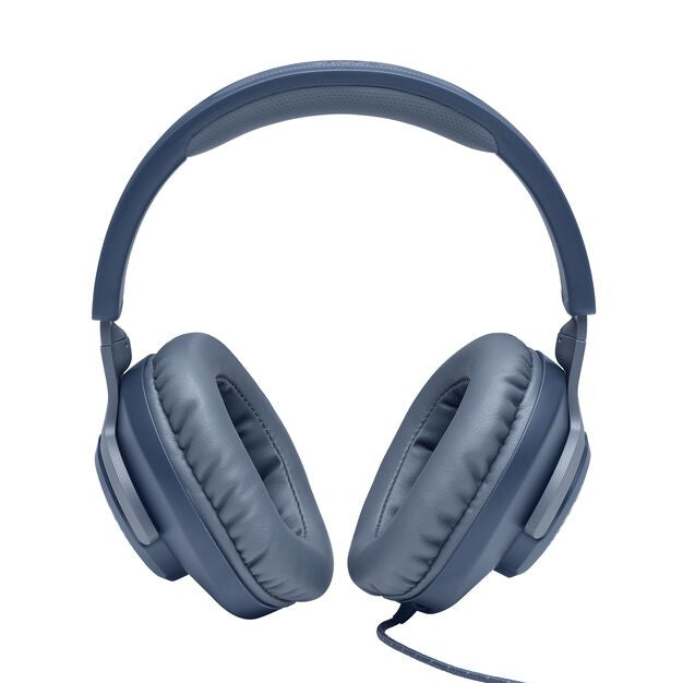 Auscultadores Gaming c/ fio JBL Quantum 100 Over Ear -Azul