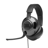 JBL Quantum 200 Over Ear Auriculares con cable para juegos - Negro