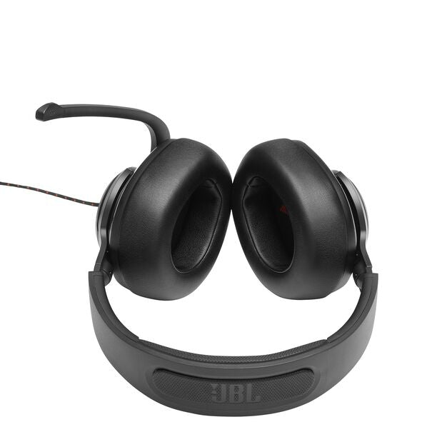 JBL Quantum 200 Over Ear Wired Gaming Headphones - Black