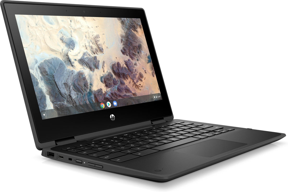 Nota: HP Chromebook x360 11 G4, 11.6P HD, CelN4500, 4GB DDR4, 64GB eMMC, UMA, Chrome OS, garantía de 1 año