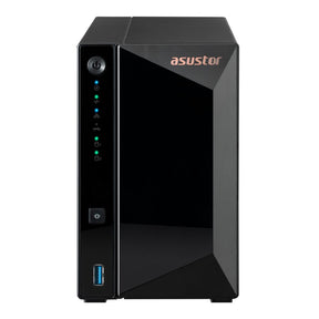 NAS ASUSTOR AS3302T DRIVERSTOR 2 Pro, 2 bahías Realtek RTD1296 4C 1.4GHz-2GB-2.5GbE-USB, 3Y WTY