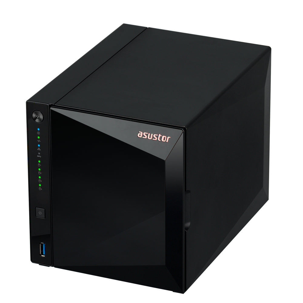 NAS ASUSTOR AS3304T DRIVERSTOR 4 Pro, 4-Bay Realtek RTD1296 4C 1.4GHz-2GB-2.5GbE-USB, 3Y WTY