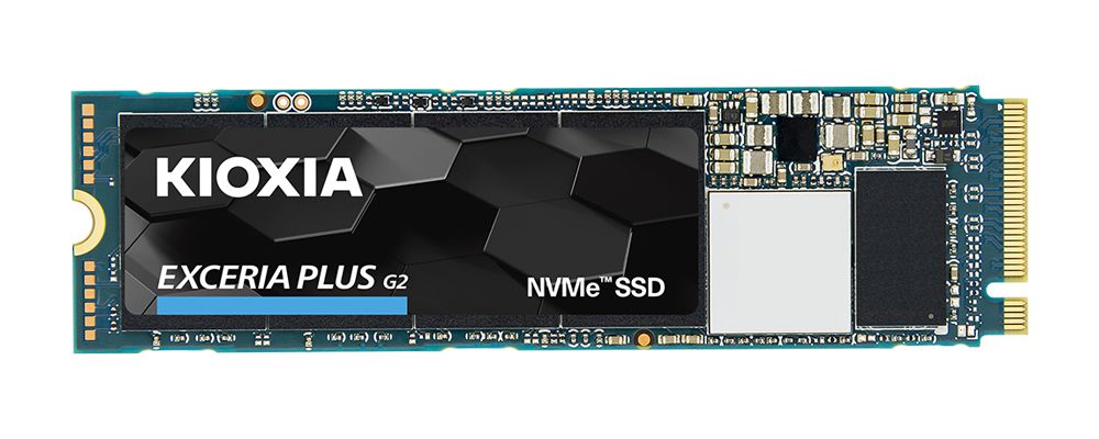 SSD M.2 PCIe NVMe KIOXIA EXCERIA PLUS G2 2TB-3400R/3200W-680K/620K IOPs