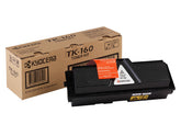 Kyocera TK 160 - Negro - original - cartucho de tóner - para ECOSYS P2035d, P2035d/KL3, P2035dn, P2035dn/KL3, FS-1120D, 1120D/KL3, 1120DN, 1120DN/KL3