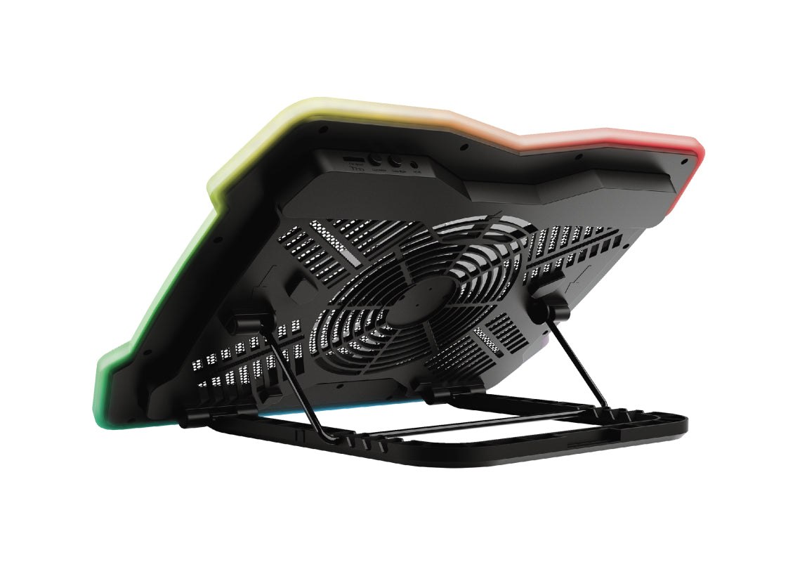 TRUST GXT1126 AURA Laptop Cooler Stand with Multicolor Lighting