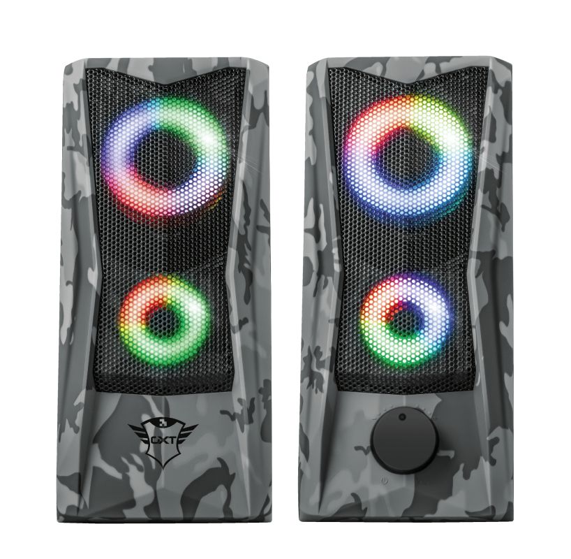 TRUST GXT 606 2.0 speakers with RGB lighting