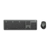 Combo/Kit HAMA KMW-700 Teclado y ratón inalámbricos, gris/negro; Teclas Multimedia; NanoUSB - 182677